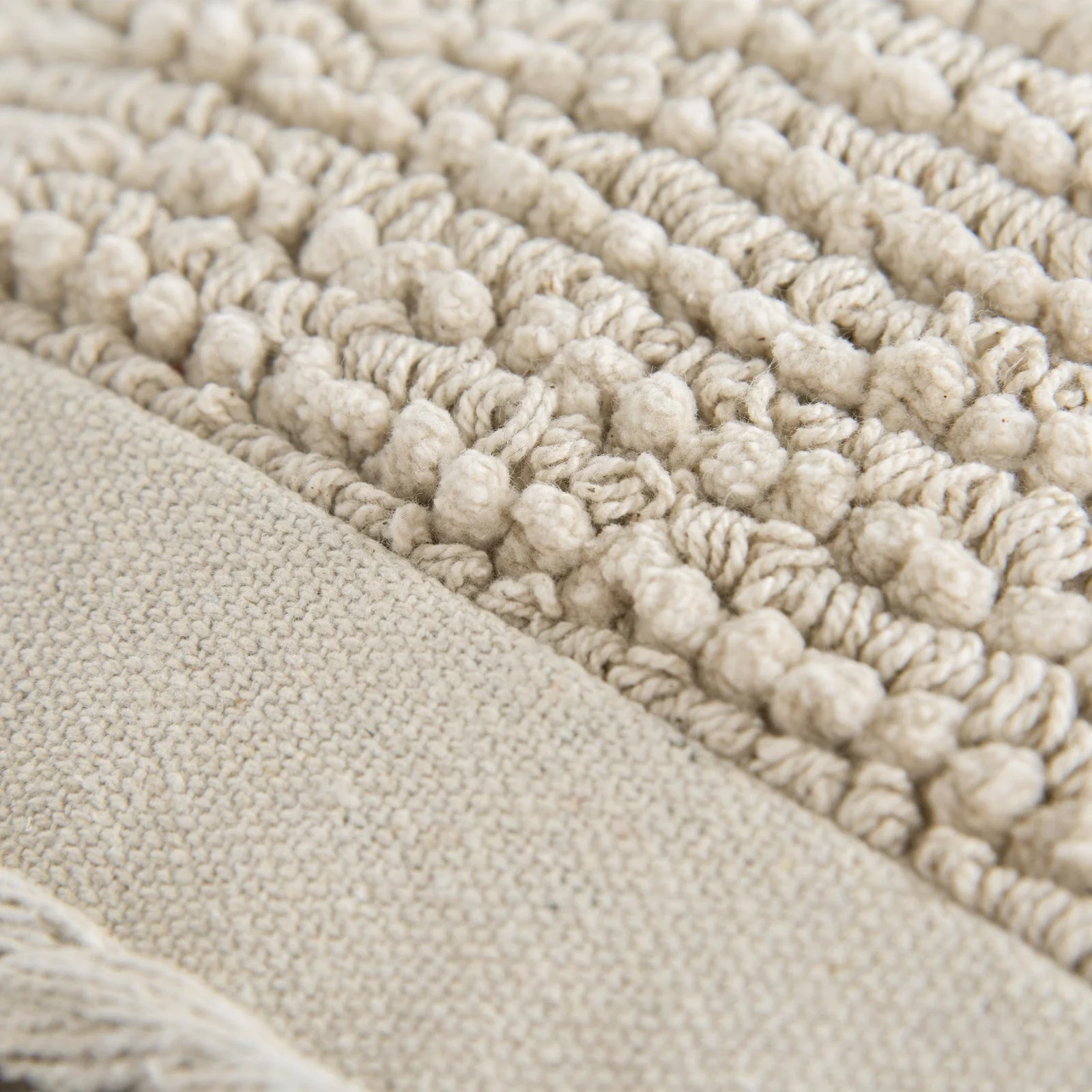 Woven Woven Cotton Solid Texture Decorative Throw Pillow - Image 9