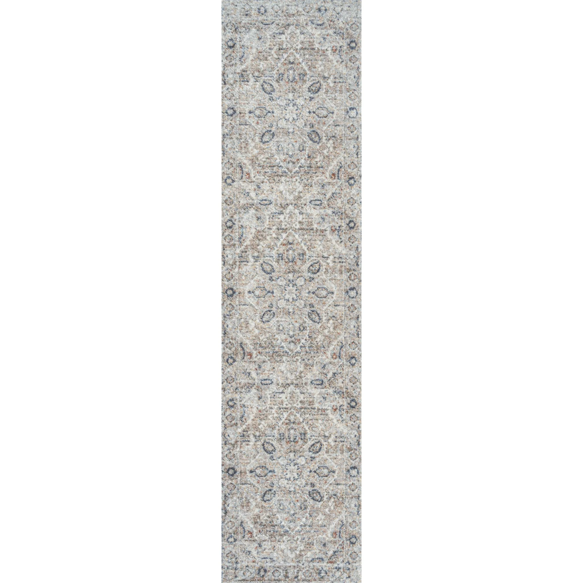 Shaii Global Medallion Low-Pile Machine-Washable Area Rug - Image 42