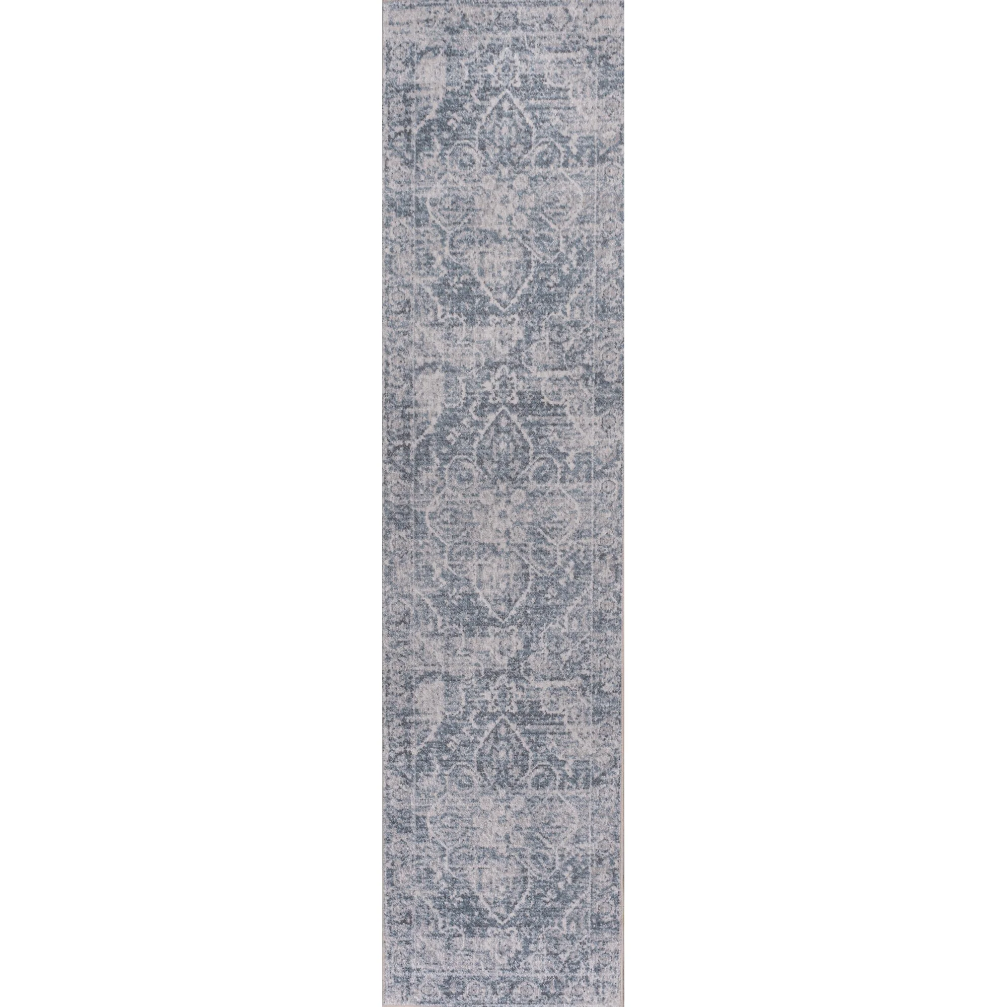 Shaii Global Medallion Low-Pile Machine-Washable Area Rug - Image 49