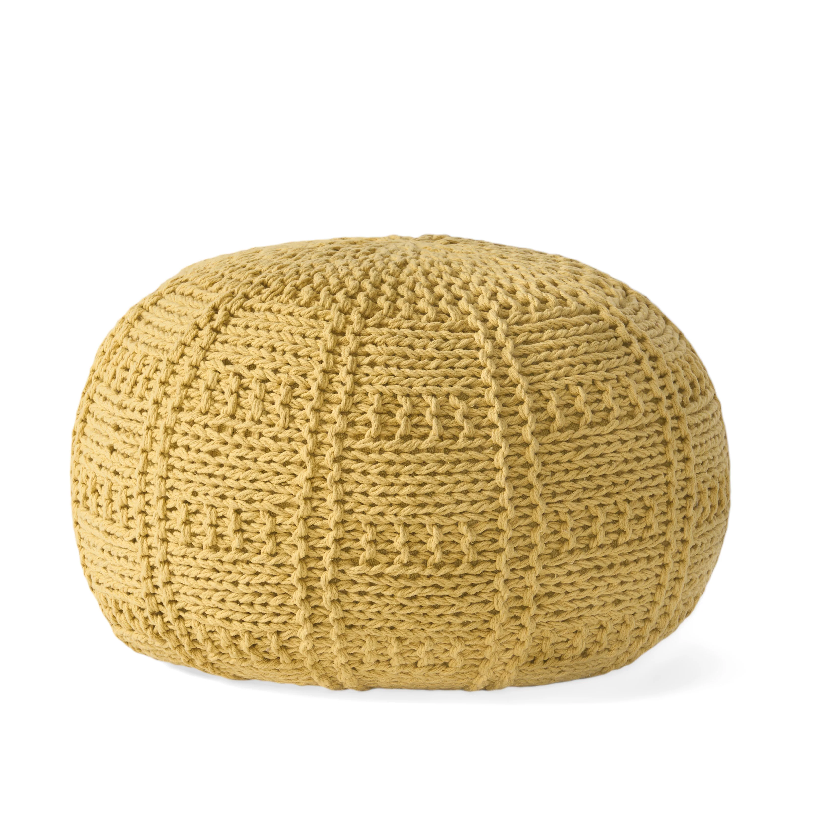 Yuny Knitted Pouf - Image 2