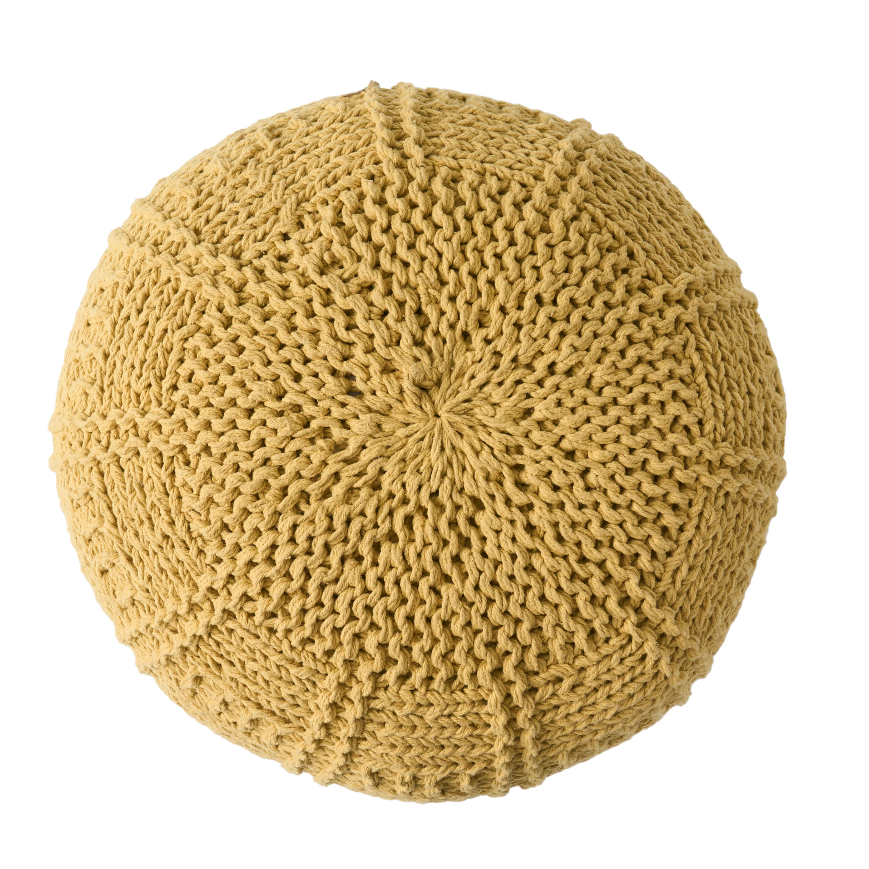 Yuny Knitted Pouf - Image 6